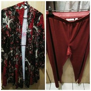 qvc susan graver velvet pants